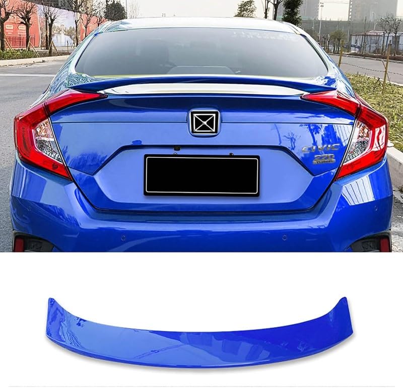 Car Craft Mid Trunk Wing Rear Spoiler Compatible with Honda