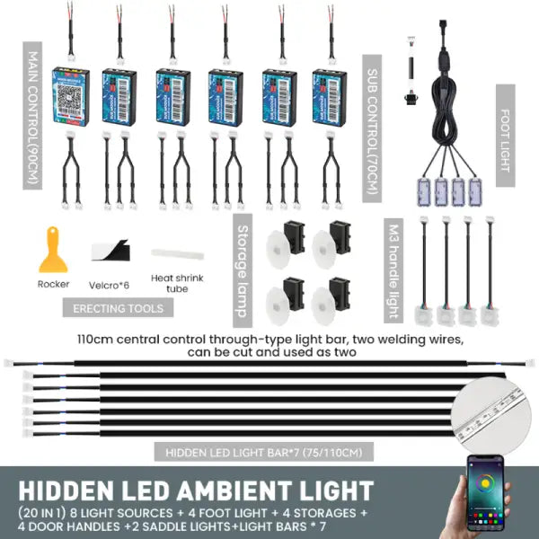 Car Craft Its Mine By Cardi Ambient Smart Led Ambient Light