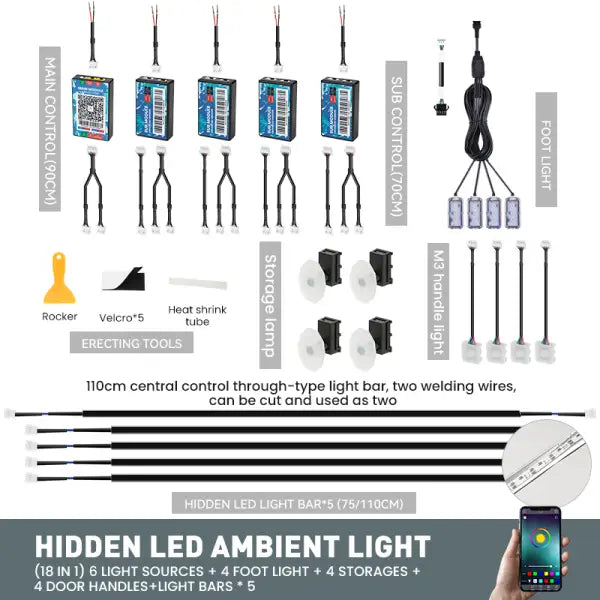 Car Craft Its Mine By Cardi Ambient Smart Led Ambient Light