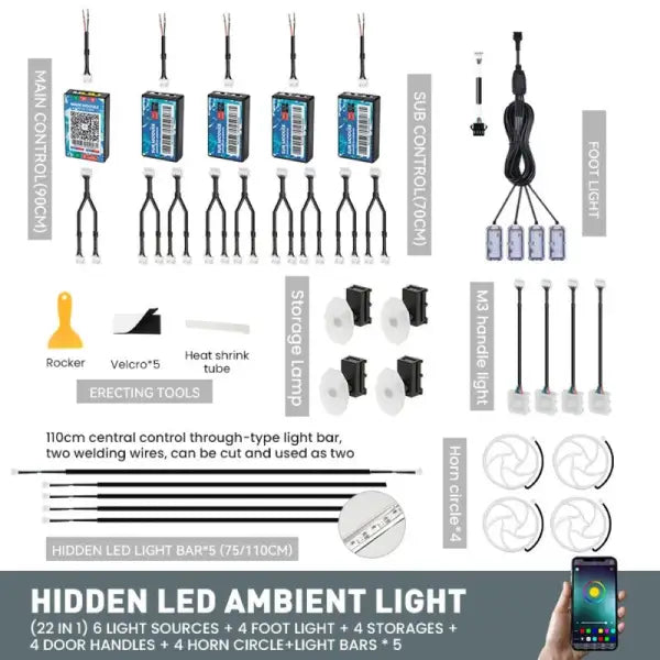 Car Craft Its Mine By Cardi Ambient Smart Led Ambient Light