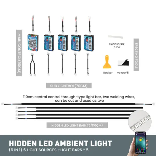 Car Craft Its Mine By Cardi Ambient Smart Led Ambient Light
