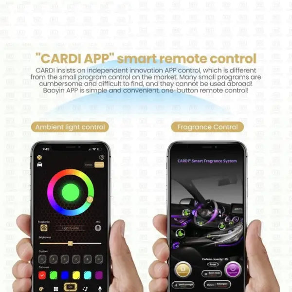 Car Craft Its Mine By Cardi App Control Essential Oil