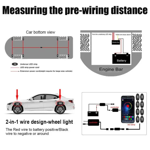 Car Craft Its Mine By Cardi Led Car Chassis Light 14 In 1