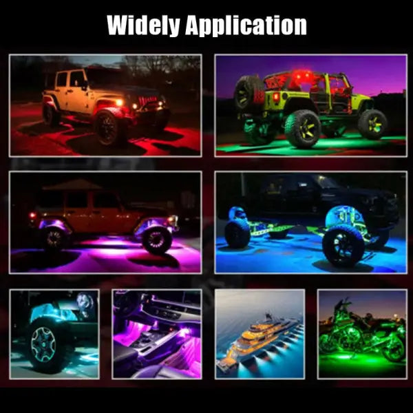 Car Craft Its Mine By Cardi Led Car Chassis Light 14 In 1