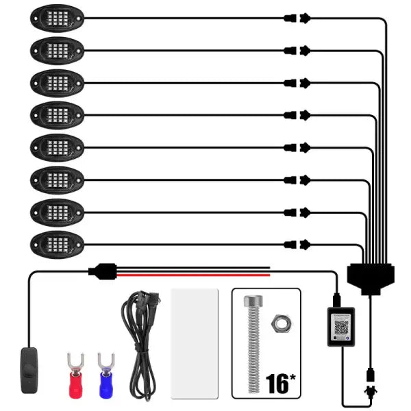 Car Craft Its Mine By Cardi Led Car Chassis Light 14 In 1