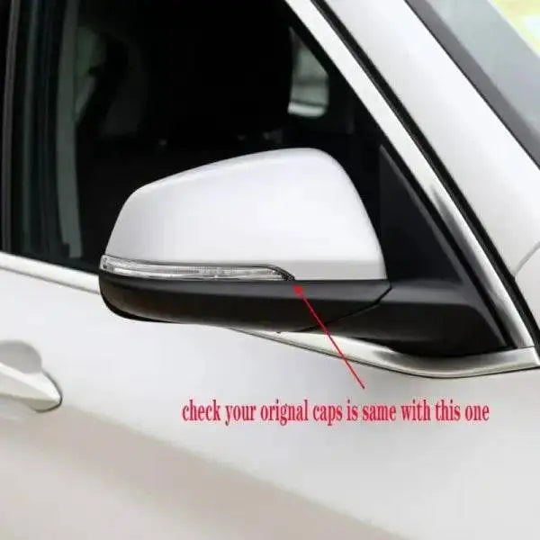 Car Craft Mirror Cover Compatible With Bmw X1 F48 2016-2019