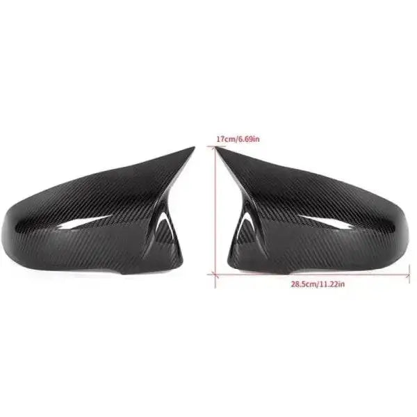 Car Craft Mirror Cover Compatible With Bmw X1 F48 2016-2019