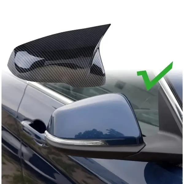 Car Craft Mirror Cover Compatible With Bmw X1 F48 2016-2019