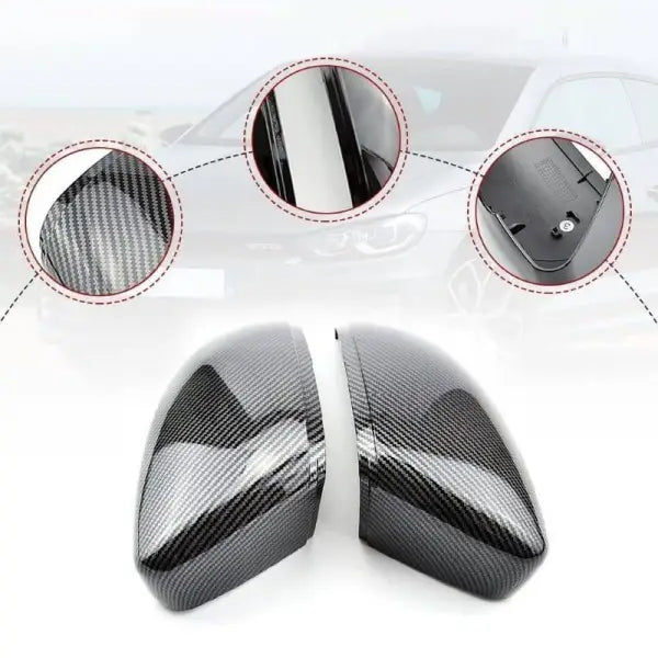 Car Craft Mirror Cover Compatible With Volkswagen Jetta