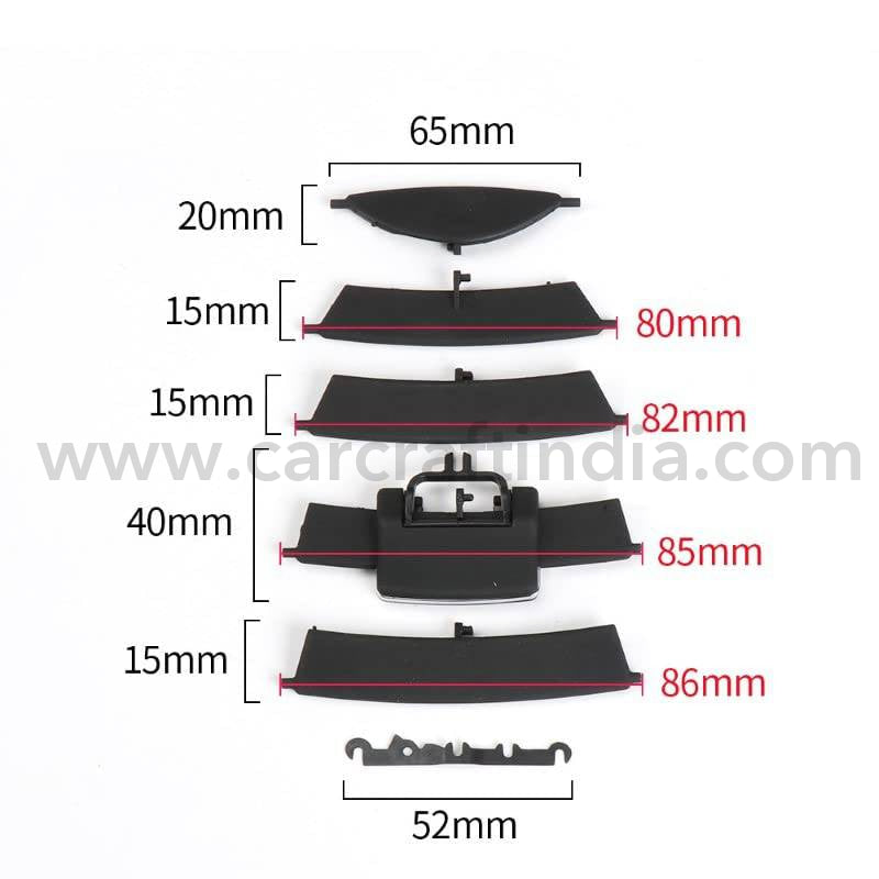 Car Craft Ml Ac Vent Slider Repair Kit Compatible