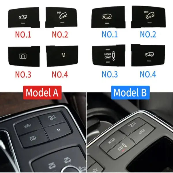 Car Craft Ml Auxiliary Button Airmatic Button Hight