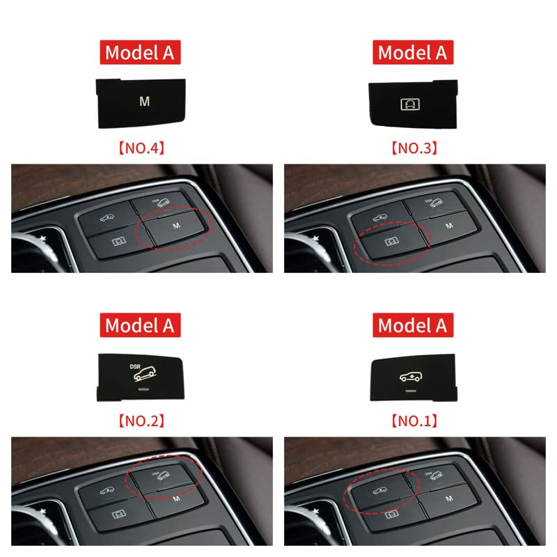 Car Craft Ml Auxiliary Button Airmatic Button Hight Adjustment Button Compatible With Mercedes Ml Auxiliary Button Airmatic Button Hight Adjustment Button Ml W166 2012-2015 Gl W166 2012-2015 Model A - CAR CRAFT INDIA