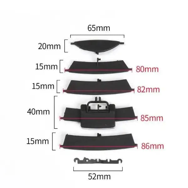 Car Craft Ml W164 Ac Vent Slider Repair Kit Compatible