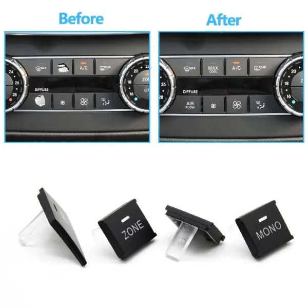 Car Craft Ml W166 Dashboard Ac Button Fan Button Compatible