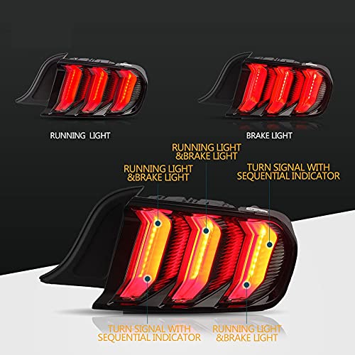 CAR CRAFT Mustang Taillight Taillamp Compatible