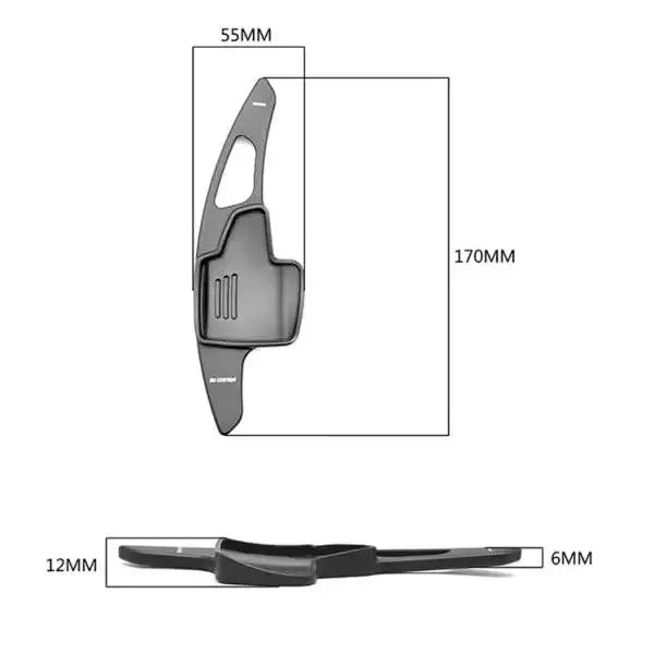 Car Craft Paddle Shifter Compatible With Ford Ecosport