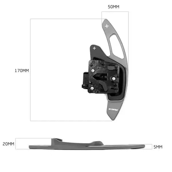 Car Craft Paddle Shifter Compatible With Toyota Corolla