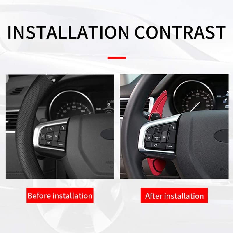 Car Craft Paddle Shifter Compatible With Jaguar Xe 15-18 Xf
