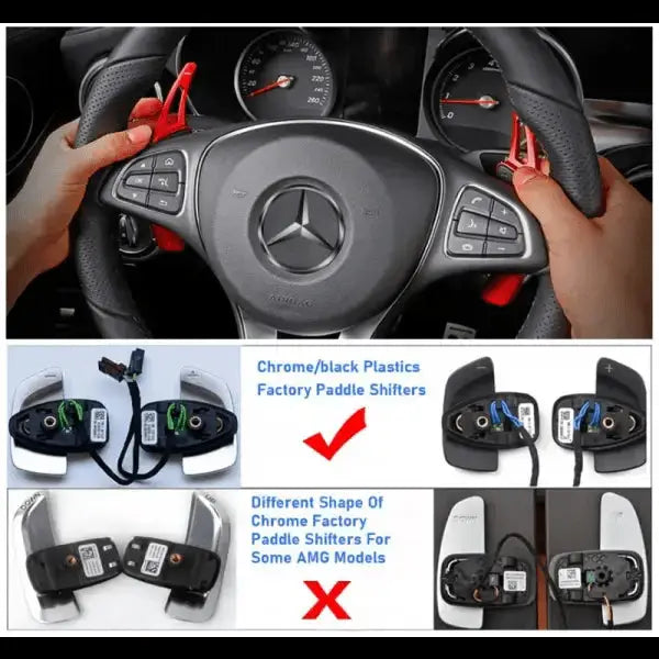 Car Craft Paddle Shifters Compatible With Mercedes A Class