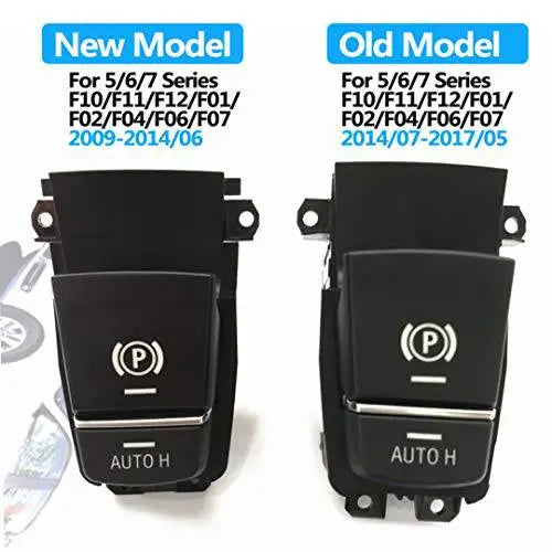 Car Craft Parking Brake Switch Cover Compatible with BMW 5