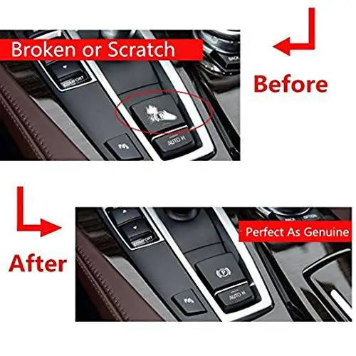 Car Craft Parking Brake Switch Cover Compatible with BMW 5