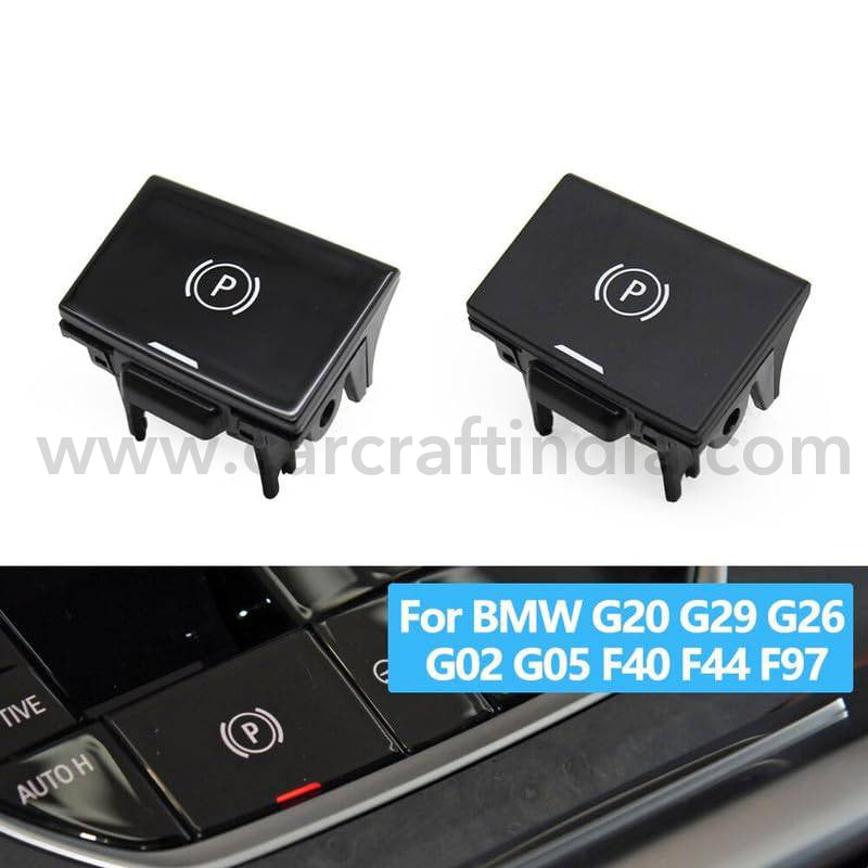 Car Craft Parking Break Cover Compatible with BMW 1 Series