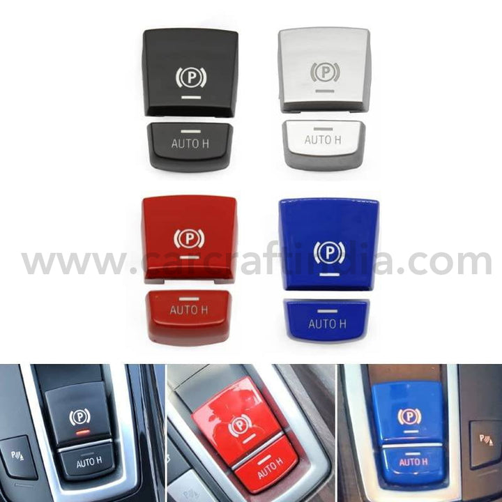 Car Craft Parking Break Switch Cover Compatible with BMW 5