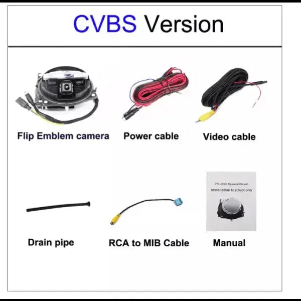 Car Craft Polo Flip Reverse Camera Compatible with Polo