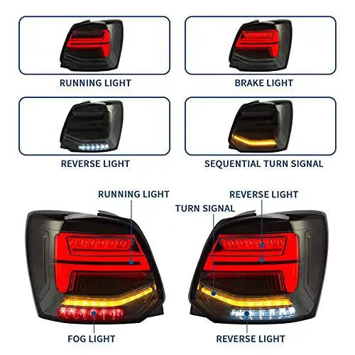 CAR CRAFT Polo Gti Taillight Compatible With Volkswagen