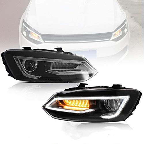 Car Craft Polo Headlight Compatible With Volkswagen Polo
