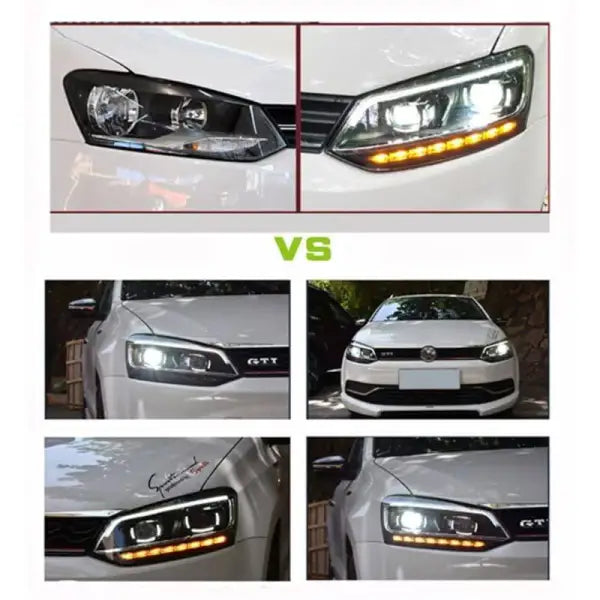 Car Craft Polo Headlight Headlamp Compatible