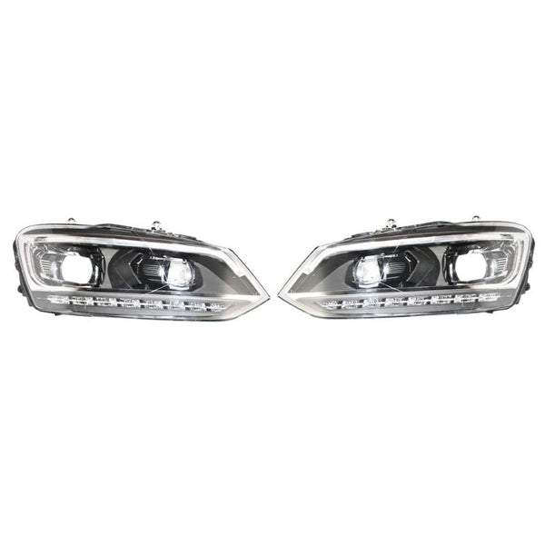 Car Craft Polo Headlight Headlamp Compatible With Volkswagen