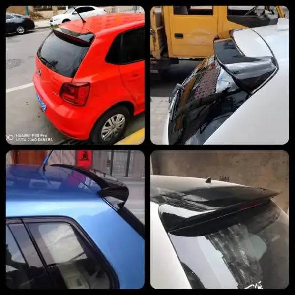 Car Craft Polo Spoiler Roof Spoiler Compatible