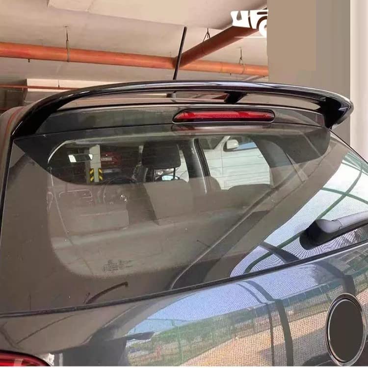 Car Craft Polo Spoiler Roof Spoiler Compatible with Volkswagen Polo Spoiler Roof Spoiler Polo 2010-2022 Gt Glossy Black - CAR CRAFT INDIA
