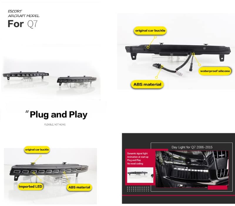 Car Craft Q7 Headlight Q7 Taillight Q7 Drl Upgrade