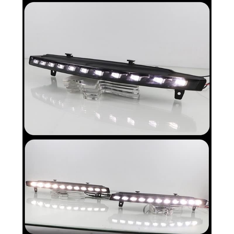 CAR CRAFT Q7 Upgraded Led Matrix Drl Fog Lamp Compatible