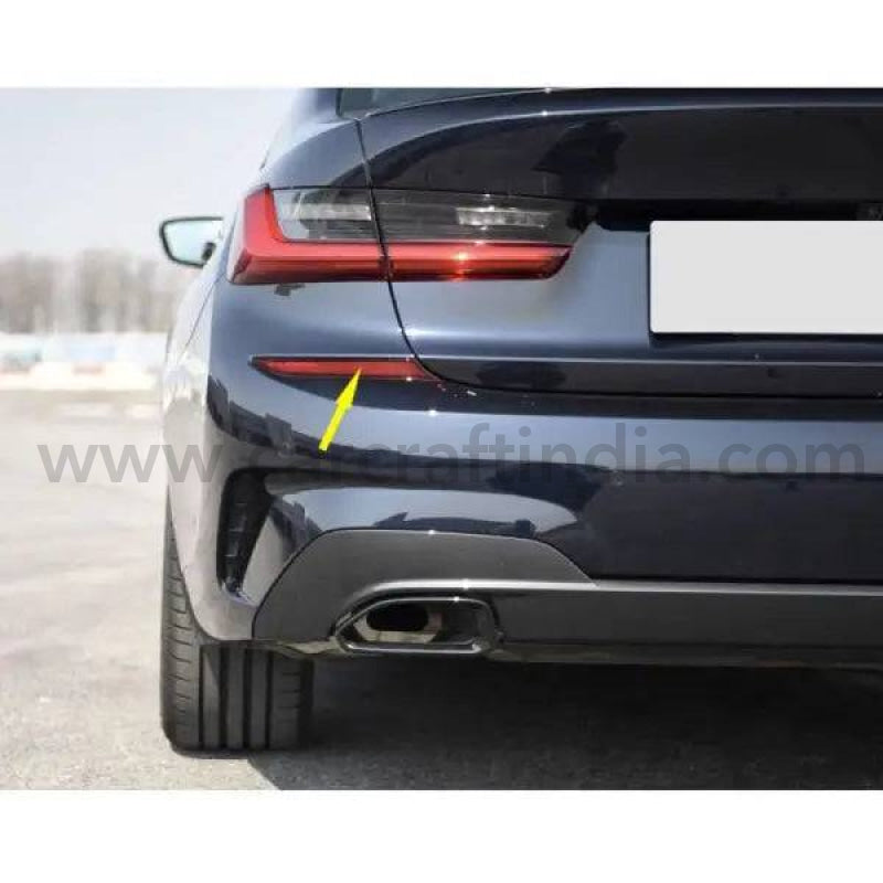 Car Craft Rear Bumper Reflector Compatible With Bmw 3