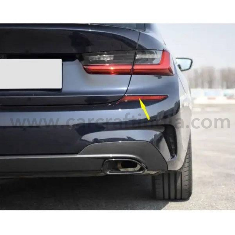 Car Craft Rear Bumper Reflector Compatible With Bmw 3