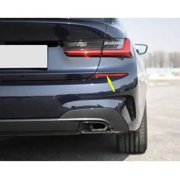 Car Craft Rear Bumper Reflector Compatible With Bmw 3