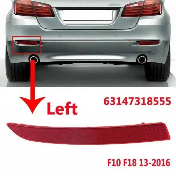 Car Craft Rear Bumper Reflector Compatible With Bmw 5