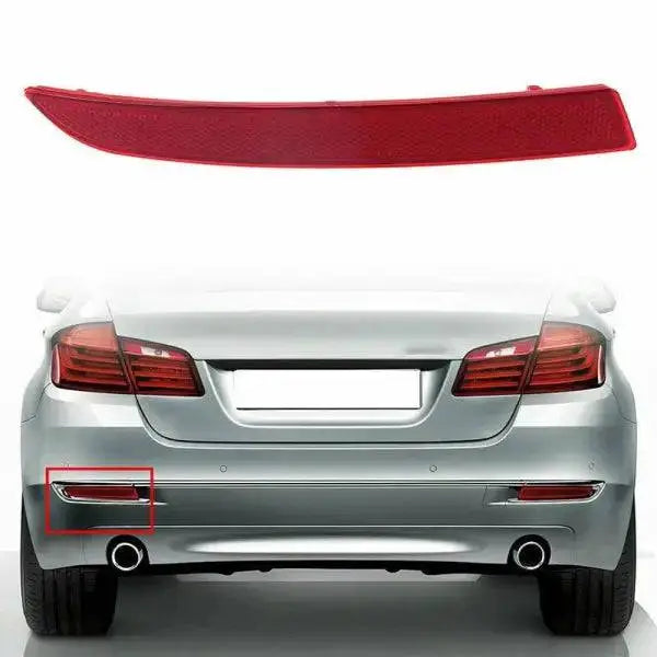 Car Craft Rear Bumper Reflector Compatible With Bmw 5