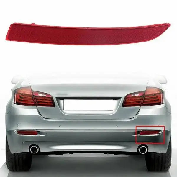 Car Craft Rear Bumper Reflector Compatible With Bmw 5