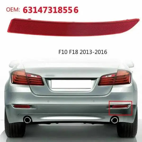 Car Craft Rear Bumper Reflector Compatible With Bmw 5