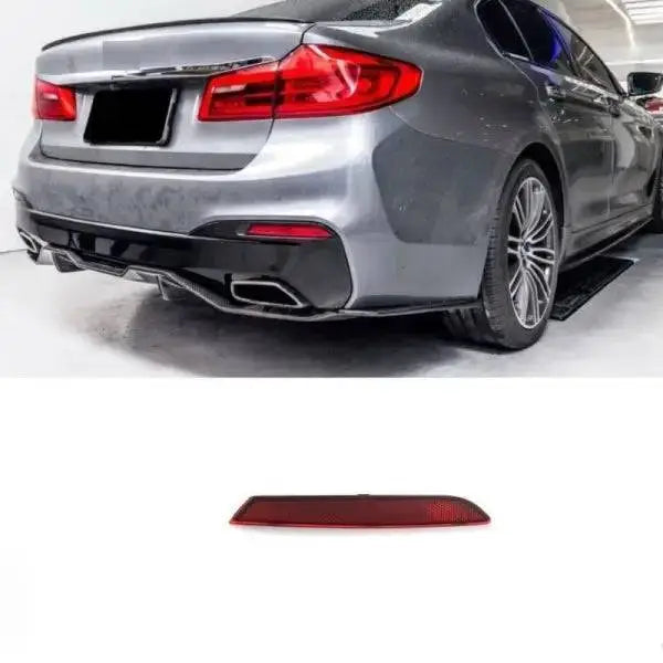 Car Craft Rear Bumper Reflector Compatible With Bmw 5