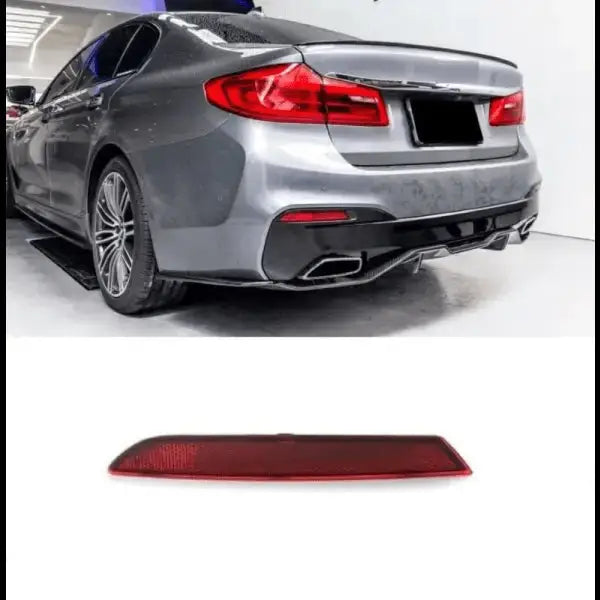 Car Craft Rear Bumper Reflector Compatible With Bmw 5