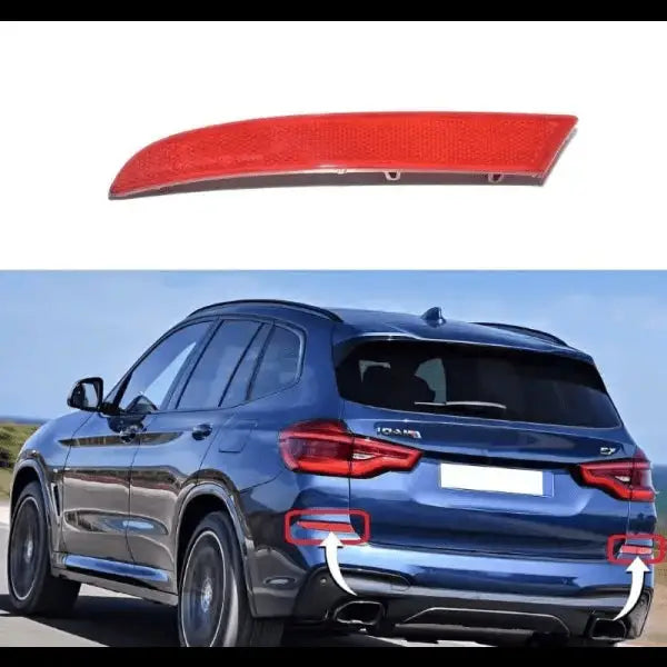 Car Craft Rear Bumper Reflector Compatible With Bmw X3 G01