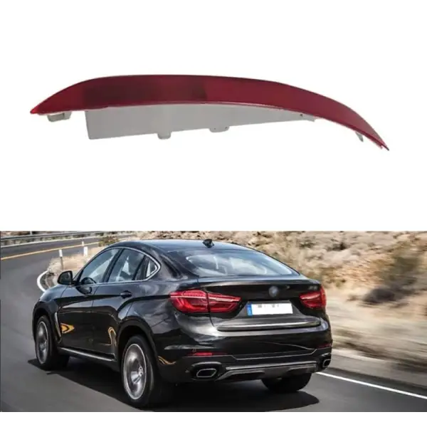 Car Craft Rear Bumper Reflector Compatible With Bmw X6 F16