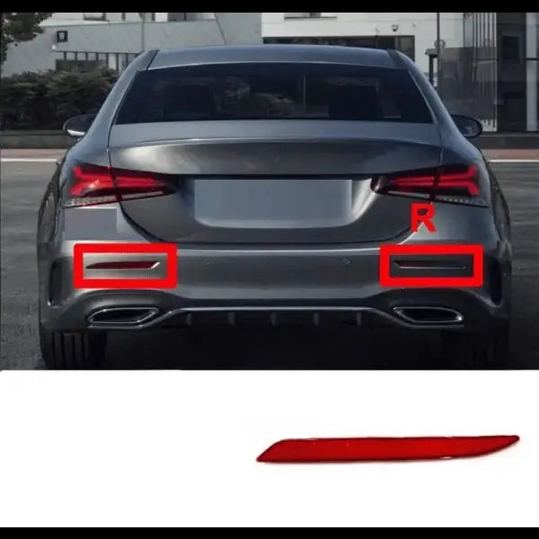 Car Craft Rear Bumper Reflector Compatible With Mercedes