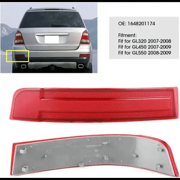 Car Craft Rear Bumper Reflector Compatible With Mercedes Gl