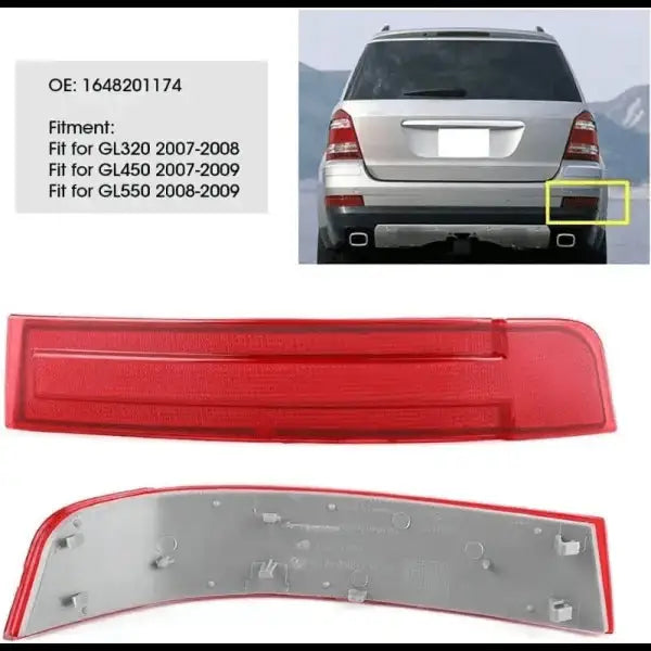 Car Craft Rear Bumper Reflector Compatible With Mercedes Gl